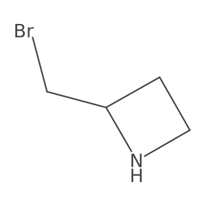 2-(Bromomethyl)azetidine结构式