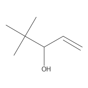 4,4-Dimethylpent-1-en-3-ol结构式