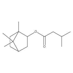 d-Bornyl isovalerate Structure