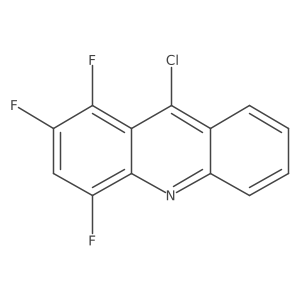 9-Chloro-1,2,4-trifluoroacridine Structure