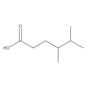 4,5-Dimethylhexanoic acid结构式
