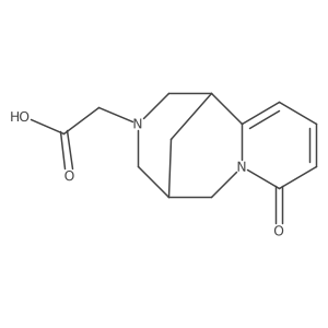1,5-Methano-2H-pyrido[1,2-a][1,5]diazocine-3(4H)-acetic acid, 1,5,6,8-tetrahydro-8-oxo-, (1R)-结构式