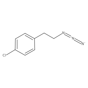 1-(2-Azidoethyl)-4-chlorobenzene结构式