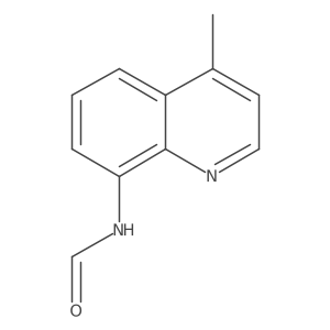 N-(4-Methyl-8-quinolinyl)formamide Structure