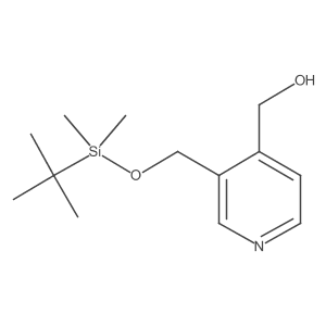 [3-[[Tert-butyl(dimethyl)silyl]oxymethyl]pyridin-4-yl]methanol结构式