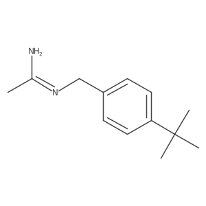 N-[(4-Tert-butylphenyl)methyl]ethanimidamide结构式