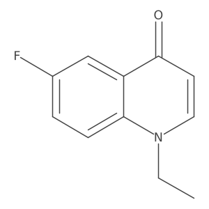 1-Ethyl-6-fluoroquinolin-4(1H)-one Structure