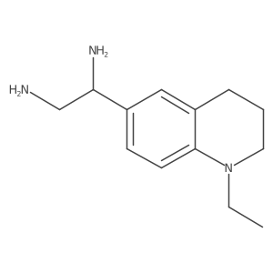 (1R)-1-(1-Ethyl-1,2,3,4-tetrahydro-6-quinolinyl)-1,2-ethanediamine Structure