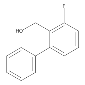 (2-Fluoro-6-phenylphenyl)methanol Structure
