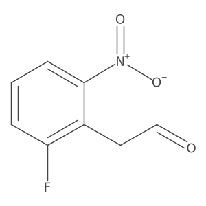 2-(2-Fluoro-6-nitrophenyl)acetaldehyde结构式