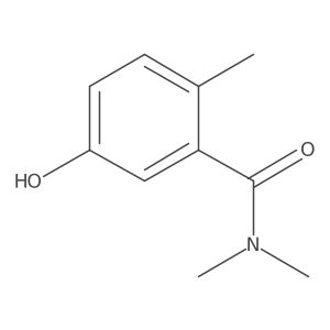 5-Hydroxy-N,N,2-trimethylbenzamide结构式