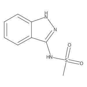 N-(1H-indazol-3-yl)methanesulfonamide Structure