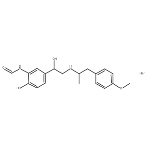 (R,R)-Formoterol hydrobromide Structure