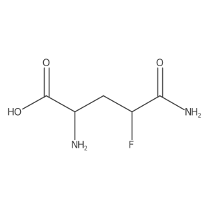 4-Fluoroglutamine (4R) F-18结构式
