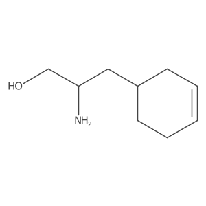 2-Amino-3-(cyclohex-3-en-1-yl)propan-1-ol结构式