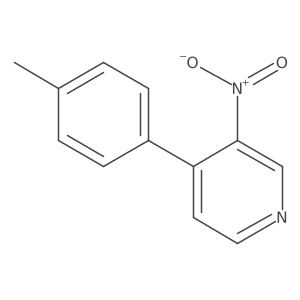 3-Nitro-4-p-tolylpyridine Structure