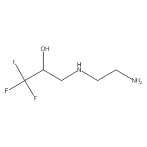 3-((2-Aminoethyl)amino)-1,1,1-trifluoropropan-2-ol Structure