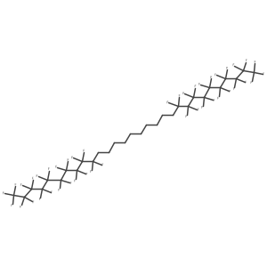 1,1,1,2,2,3,3,4,4,5,5,6,6,7,7,8,8,9,9,10,10,21,21,22,22,23,23,24,24,25,25,26,26,27,27,28,28,29,29,30,30,30-Dotetracontafluorotriacontane结构式