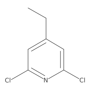 2,6-Dichloro-4-ethylpyridine Structure