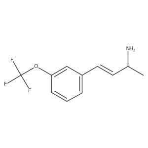 4-[3-(Trifluoromethoxy)phenyl]but-3-en-2-amine Structure