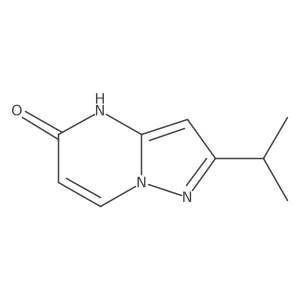 2-(propan-2-yl)-4H,5H-pyrazolo[1,5-a]pyrimidin-5-one Structure