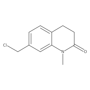 7-(Chloromethyl)-3,4-dihydro-1-methyl-2(1H)-quinolinone Structure