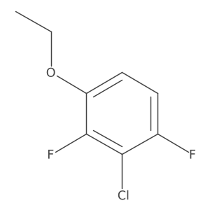 1-Chloro-2,6-difluoro-3-ethoxybenzene Structure