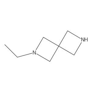2-Ethyl-2,6-diazaspiro[3.3]heptane Structure