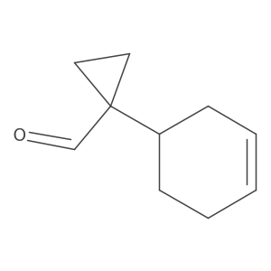 1-(Cyclohex-3-en-1-yl)cyclopropane-1-carbaldehyde结构式