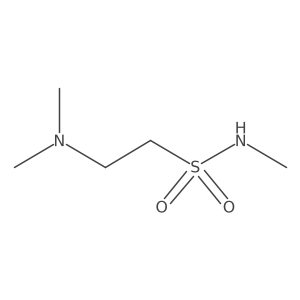 Ethanesulfonamide, 2-(dimethylamino)-N-methyl- Structure