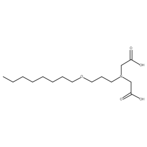 N-(Carboxymethyl)-N-[3-(octyloxy)propyl]glycine Structure