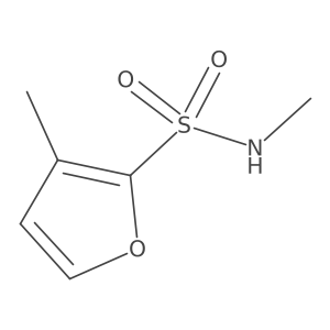 N,3-dimethylfuran-2-sulfonamide Structure