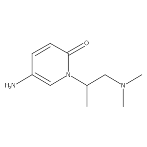 5-Amino-1-[1-(dimethylamino)propan-2-yl]-1,2-dihydropyridin-2-one Structure