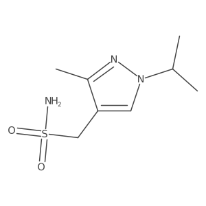 [3-methyl-1-(propan-2-yl)-1H-pyrazol-4-yl]methanesulfonamide Structure