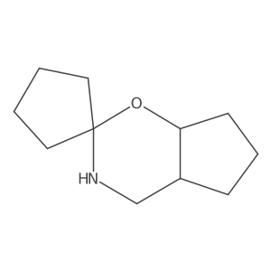 hexahydro-3H-spiro[cyclopenta[e][1,3]oxazine-2,1'-cyclopentane]结构式