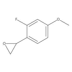 (2S)-2-(2-fluoro-4-methoxyphenyl)oxirane Structure