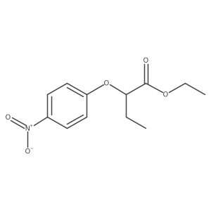 Ethyl 2-(4-nitrophenoxy)butanoate Structure