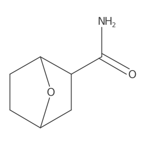 (1S,2R,4R)-7-Oxabicyclo[2.2.1]heptane-2-carboxamide Structure