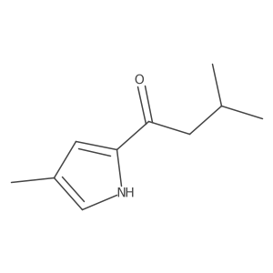 3-Methyl-1-(4-methyl-1H-pyrrol-2-yl)-1-butanone Structure