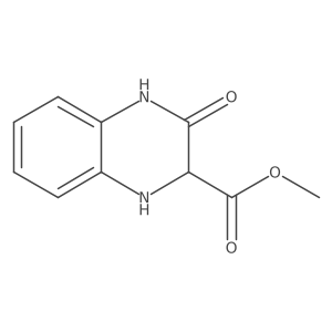 Methyl 3-oxo-1,2,3,4-tetrahydroquinoxaline-2-carboxylate Structure