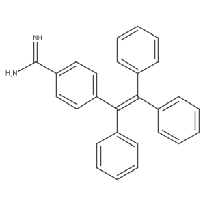 4-(1,2,2-Triphenylvinyl)benzimidamide Structure