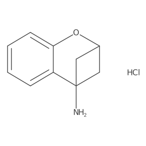8-Oxatricyclo[7.1.1.0,2,7]undeca-2,4,6-trien-1-amine hydrochloride Structure