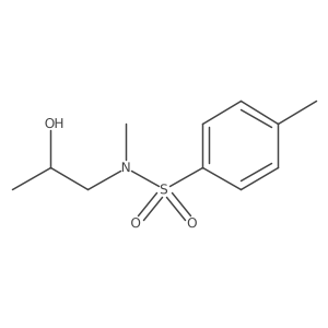 N-(2-hydroxypropyl)-N,4-dimethylbenzenesulfonamide Structure