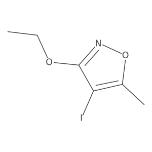 3-Ethoxy-4-iodo-5-methylisoxazole Structure