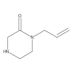 1-(Prop-2-en-1-yl)piperazin-2-one Structure