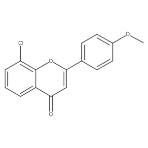 8-Chloro-2-(4-methoxyphenyl)-4H-chromen-4-one Structure