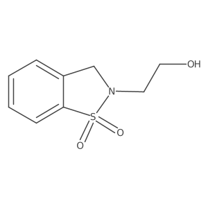 2-(2-Hydroxyethyl)-2,3-dihydro-1lambda6,2-benzothiazole-1,1-dione Structure