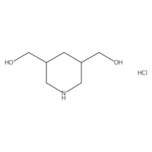 5-(Hydroxymethyl)piperidinyl methanol hydrocloride Structure