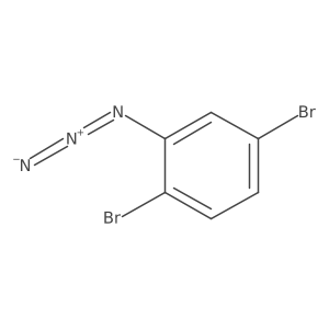 2-Azido-1,4-dibromobenzene结构式