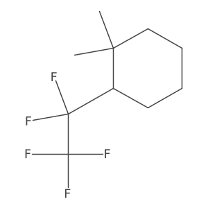 Perfluoroethyldimethylcyclohexane Structure
